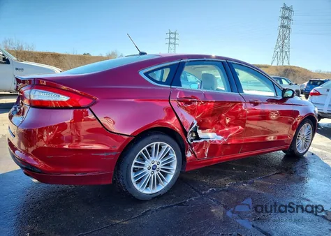 2014 Ford Fusion Se from USA, damaged, VIN 3FA6P0HD1ER118097